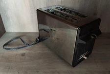 Toastmaster Wide Slot Vintage Toaster B700B - Tested & Working  Settings  2 Slot