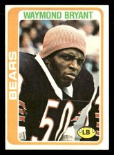 Waymond Bryant 1978 Topps Card #359 Chicago Bears