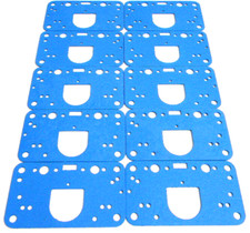 10 Pack Holley Metering Block Gaskets Blue Non Stick 4150 Carburetor