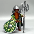Playmobil Dwarf Warrior Knight Male Adult Mystery Figure Boys Series 3 5243 VTG