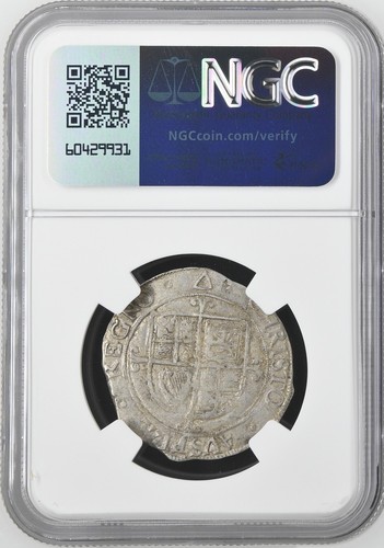 Inglaterra - 1639 - 1640 Carlos I - Chelín - NGC VF35 - Variedad S-2797 - ESCASO - Imagen 2 de 4