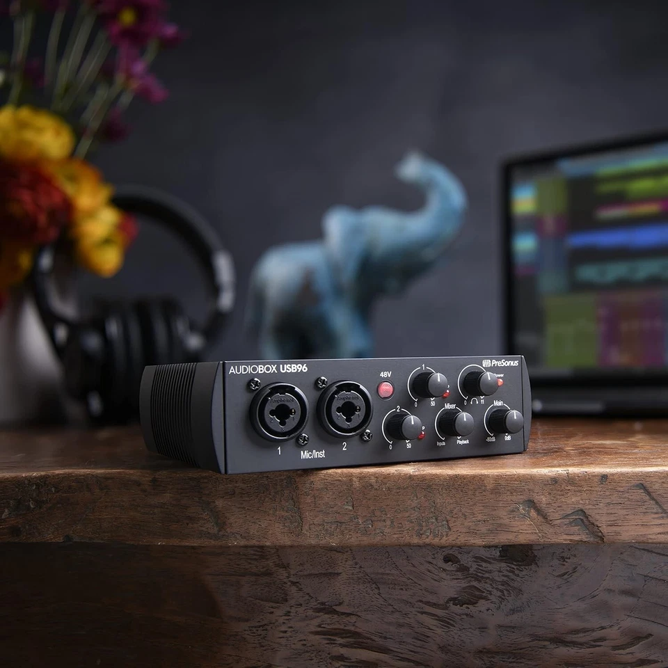 AudioBox 96 USB Audio Interface - 2-Channel, Studio One Artist Software Included - Image 4 of 4