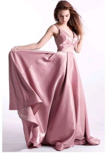 Vestido Formal Ava Presley Rosa Talla 12 Nuevo Con Etiquetas