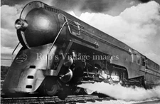  New York Central photo Steam Bullet Locomotive J3A  5453 Hudson  NYC Railroad 