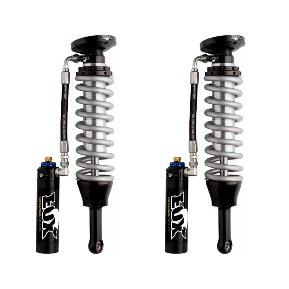 Par de amortiguadores Fox 2.5 Factory Race Series 0-3" elevación delantera para Toyota Tacoma tracción trasera 4x4 Foto 3 de 4