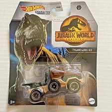 Hot Wheels-Jurassic World Dominion-Tyrannosaurus Rex-Character Cars-New-2022