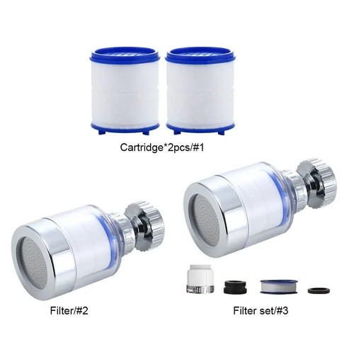 20PCS Faucet Filter Cartridge Kitchen & Bath Shower Tap Water Filter Clean 360° - Picture 18 of 28