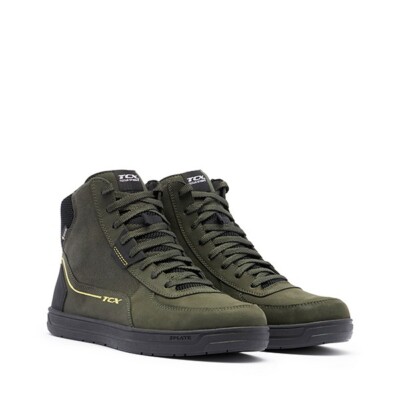 TCX MOOD 2 GORE-TEX 100% Waterproof Urban D30 all Season Motorcycle Boot - Green
