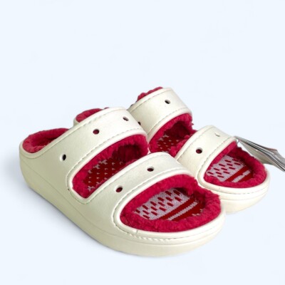 Crocs Classic Cozzzy Holiday Sweater Sandal 209227-90H Multi Size Crocs Classic Cozzzy Holiday Sweater Sandal 209227-90H Multi  main image 4