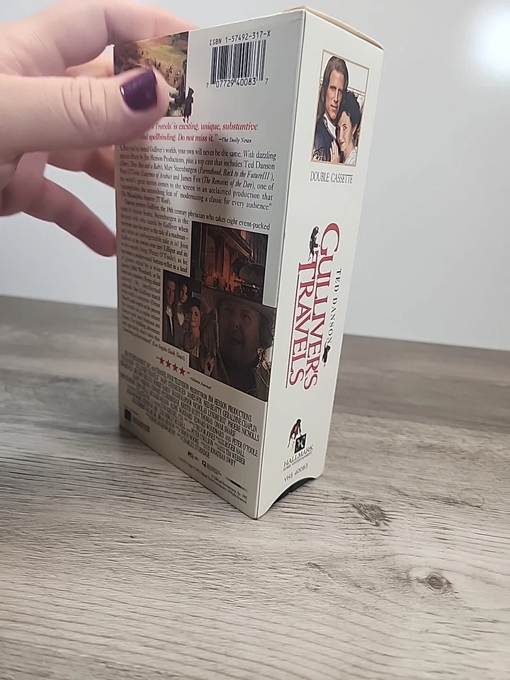 Gulliver’s Travels VHS 1995 2 Tape Set Ted Danson - Image 2 of 4