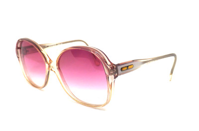 Vintage Damen Sonnenbrille 80er Jahre Made In Italy Rosa Kunststoffglas Safilo