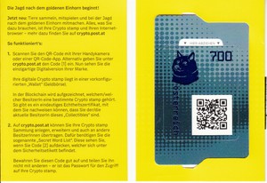 Crypto stamp 2.0 Doge grün postfrisch 6-stellig | eBay