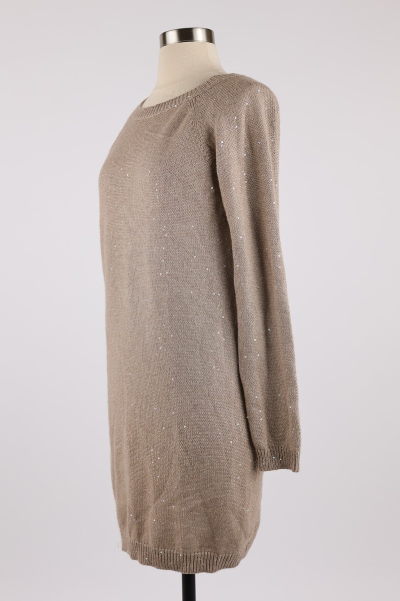 【関税&送料込】Brunello Cucinelli Sequin-Embroidered Cashme Brunello Cucinelli Mosaic Sequin Embroidered Net Knit Zip