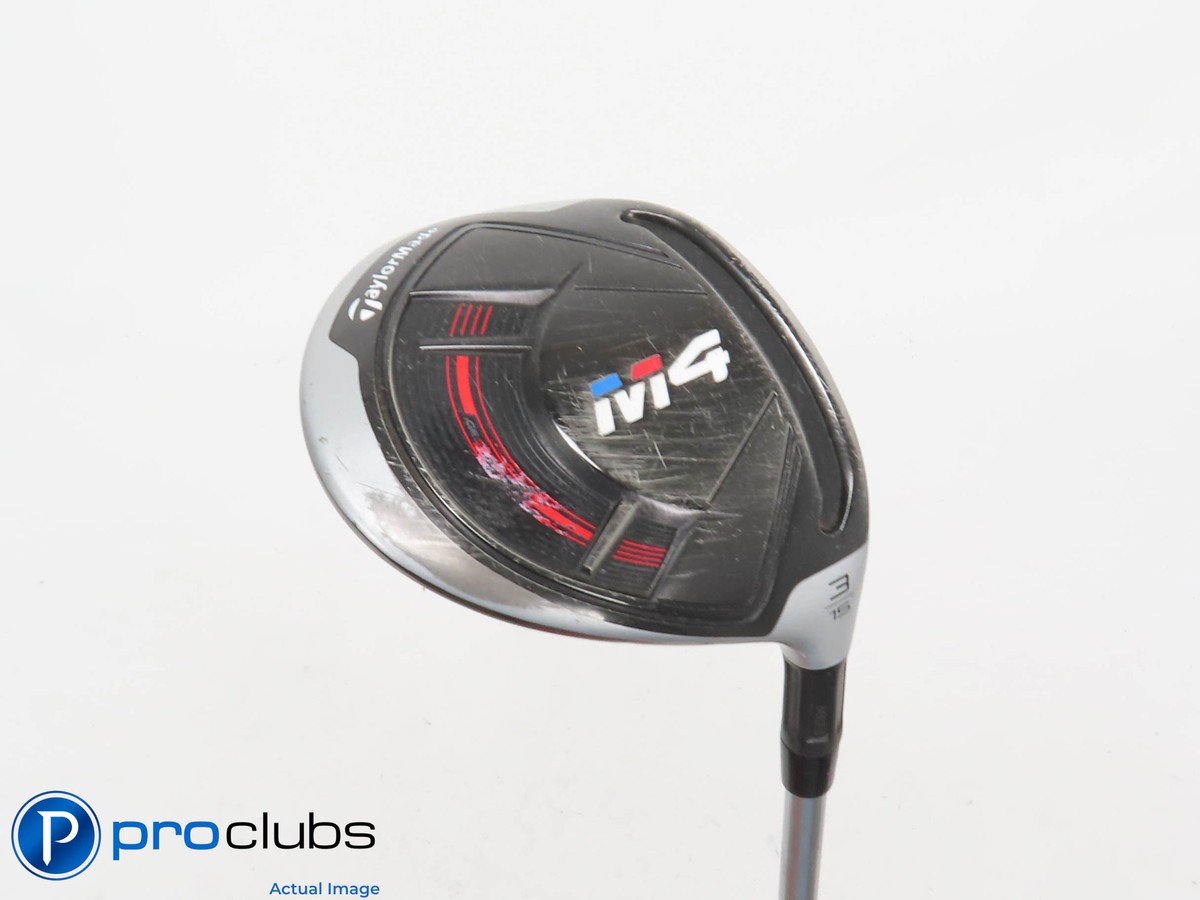 TaylorMade M4 10.5° Driver Stiff Graphite Shaft With Grip & M4 Head Cover TaylorMade M4 10.5° Driver Stiff Graphite Shaft With Grip & M4 Head Cover