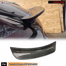 For Porsche 987 Boxster 2006-2012 Real Carbon Fiber Rear Wing Trunk Lip Spoiler