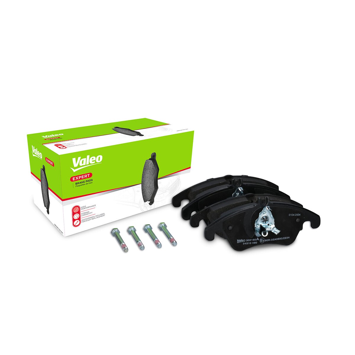 Fits VALEO 302160A BRAKE PADS FIRST
