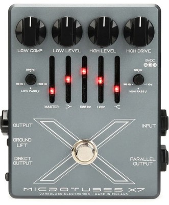 Darkglass Microtubes X7 Bass Preamp Pedal