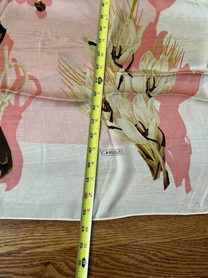 Lote de 3 bufandas de seda Carlisle Foto 3 de 4