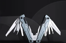 NexTool Sailor Pro Multitool Essential Tools With Blue-Gray Stainless Handles