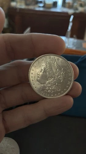 1898-P & 1904-O Morgan Silver Dollars - BU - Lusterful - Better Dates - Original