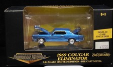 Ertl 69 1969 Mercury Cougar Eliminator American Muscle Collectible Car Wcase Ertl 69 1969 Mercury Cougar Eliminator American Muscle Collectible Car Wcase