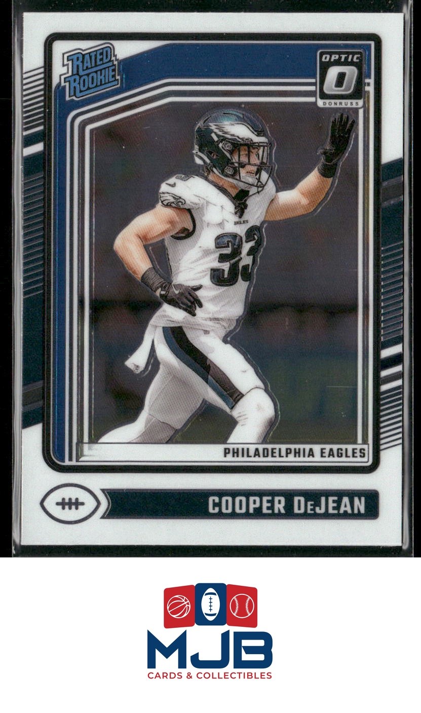 2024 Donruss Optic Cooper DeJean Rookie #221 Philadelphia Eagles