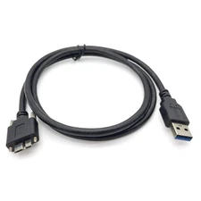 0.6m Micro USB 3.0 Cable 3.0AM to MicroB Industrial Camera Cord Male to Male