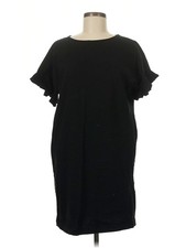 Uniqlo Women Black Casual Dress M