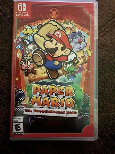 Paper Mario: The Thousand-Year Door Nintendo Switch 2024 - Complete In Box