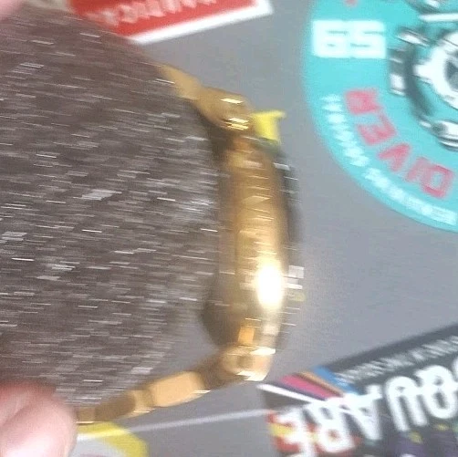 Invicta Sea Base Mod. 17961 LE de 1000 rosto de madrepérola (estado perfeito) tom dourado - Imagem 4 de 4