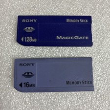 Sony Memory Stick 128MB & 16MB OEM Camera Mem...