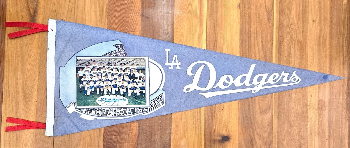 Los Angeles Dodgers Baseball Original Vintage Sports Pennants and