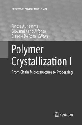 Polymer Crystallization I Finizia Auriemma
