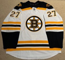 Dougie Hamilton Boston Bruins Game Worn Jersey -LOA Photo Matched -Nice Wear🔥