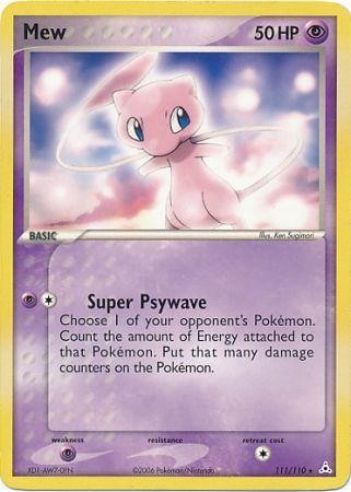 Mew - 111/110 - Pokemon Ex Holon Phantoms Card NM