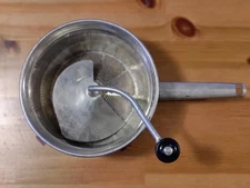 Vintage Foley Food Mill No 101 Stainless Steel 2 QT Masher Ricer Strainer