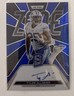 2022 Panini Chronicles Draft Spectra in the Zone Auto Tyler Allgeier Blue /49