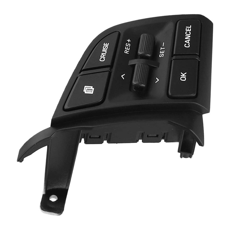 Cruise Remote Switch ABS Material Black Color Broken Damaged Replacement - Image 2 of 4