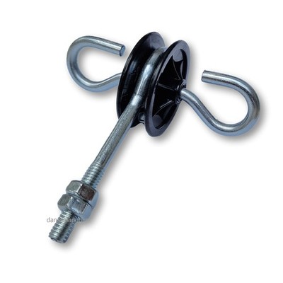 Weidezaun Torgriffisolator M6 Tor-/Startisolator  für Torgriffe ein Stück