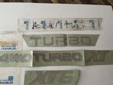 Subaru Turbo Stickers Singles Nos Original Equipment