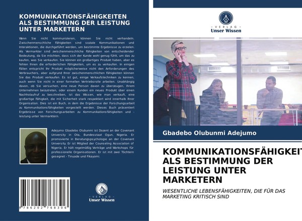 Gbadebo Olubunmi Adejumo | KommunikationsfÄHigkeiten Als Bestimmung Der...-image