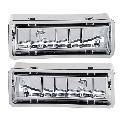 For Honda Goldwing GL1500 88-00 Chrome Upper Outlet Hot Air Vent Grille Cover - Picture 5 of 15