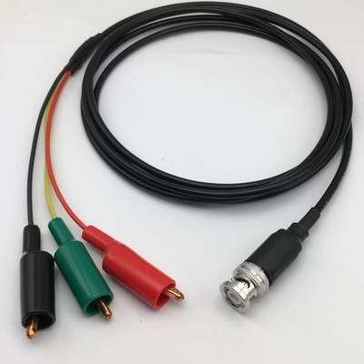 1PC NEW Keithley 2600-ALG-2 2M Triax to Alligator Clips Low Noise Cable