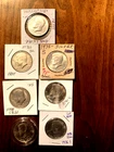 1776-1976-S Kennedy Proof Silver Half Dollar Bicentennial Lot Of 7 Great Looking