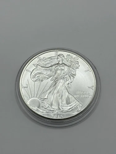 2015 USA American Eagle Bullion $1 Liberty Dollar 1oz Troy 999 Fine Silver Coin