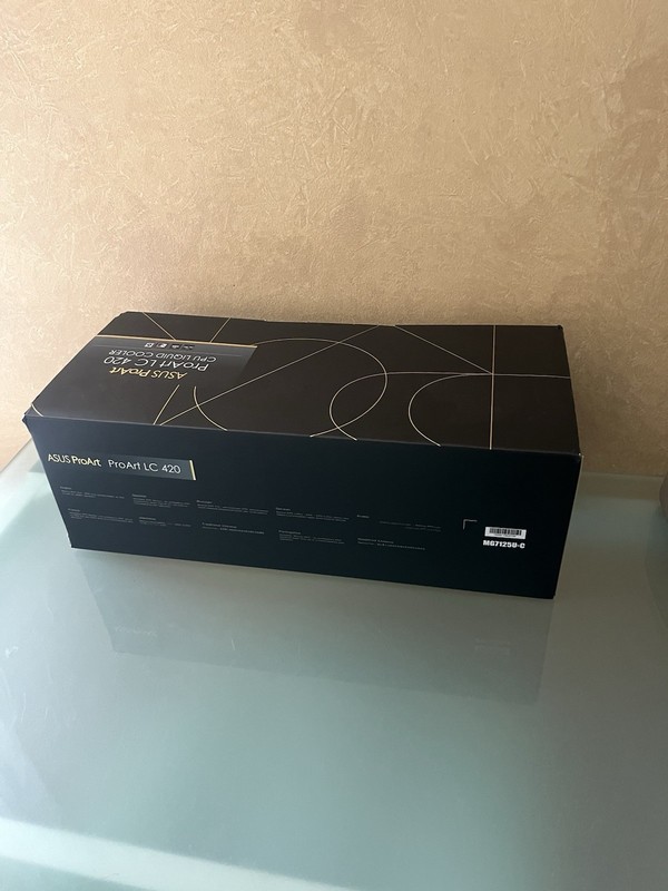 ASUS ProArt LC 420 420mm AIO Liquid CPU Water Cooler, 3x 140mm Fans Black
