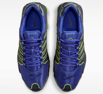 Nike Shox NZ Shoes Lapis Blue Void Volt Lapis Men's | Size 7.5
