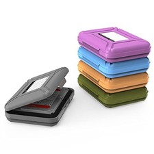 External Hard Drive Case for 3.5 Inch HDD/SSD 5 Packs Portable Multi-Color