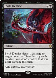 Swift Demise #21 Commander: Teenage Mutant Ninja Turtles (TMC)