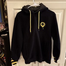 N Hoodie - Glitch Murder Drones, Excellent, Worn Once Black Yellow Medium 